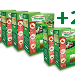 4 + 2 paket Express Grass Pro gräsfrö